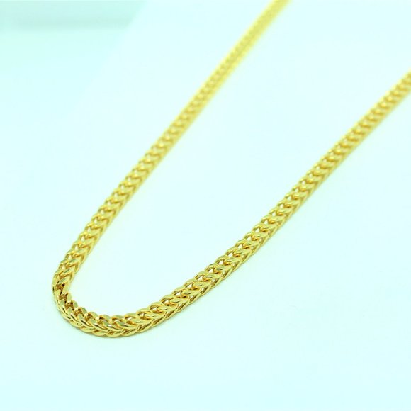 10k Gold Franco Chain with Lobster Clasp